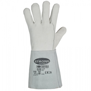 F-STRONGHAND-Handschutz, Schweißer, Rindleder, Arbeitshandschuhe, *V 53*, Pkg.a`12