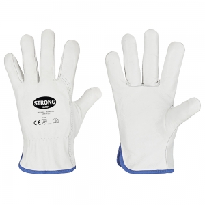 F-STRONGHAND-Handschutz, Rindnappaleder, Arbeitshandschuhe, Driver,*SILVERSTONE*