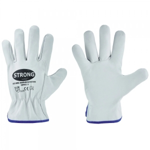 F-STRONGHAND-Handschutz, Büffelleder, Arbeitshandschuhe, Driver,*STANDARD SILVERSTONE*, Pkg.a`12