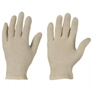 F-STRONGHAND-Handschutz, Trikot, 100% Baumwolle, Arbeitshandschuhe, *CLASSIC XIAN*, Pkg.a`12 , rohweiß