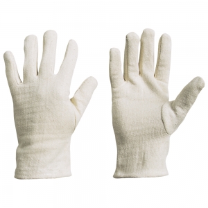 F-STRONGHAND-Handschutz, Jersey, 100% Baumwolle, Arbeitshandschuhe, *URUMCHI*, Pkg.a`12 , rohweiß