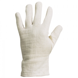 F-STRONGHAND-Handschutz, Jersey, 100% Baumwolle, Arbeitshandschuhe, *URUMCHI*, Pkg.a`12 , rohweiß
