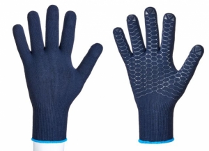 F-STRONGHAND-Handschutz, Strickhandschuhe Logstar, blau