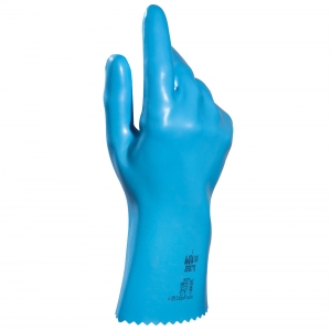 F-MAPA-Handschutz, Naturlatex, Arbeitshandschuhe,  *JERSETTE 300*,blau