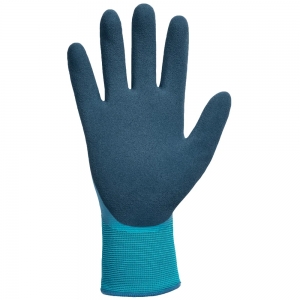 F-OPTIFLEX-Handschutz, Latex, Arbeitshandschuhe, *AQUA GUARD*, blau/dunkelblau