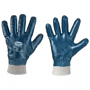 F-STRONGHAND-Handschutz, Nitril, Arbeitshandschuhe, *MARINER*, blau