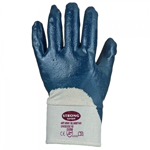F-STRONGHAND-Handschutz, Nitril, Arbeitshandschuhe, *BLUESTAR*, blau