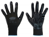 F-STRONGHAND-Handschutz, Nitril, Arbeitshandschuhe, *SHANTOU* , schwarz