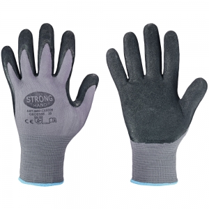 F-STRONGHAND-Handschutz, Nitril, Arbeitshandschuhe, *CANTON*, grau/schwarz