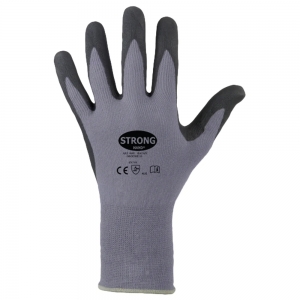 F-STRONGHAND-Handschutz, Nitril, Arbeitshandschuhe, *BATAN*, grau/schwarz