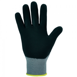F-OPTIFLEX-Handschutz, Nitril-Arbeitshandschuhe, *LIQUIMATE*, grau/schwarz