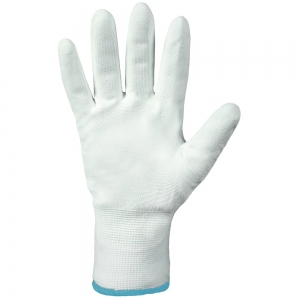 F-STRONGHAND-Handschutz, Nylon, PU beschichtet, Arbeitshandschuhe, *CLASSIC BEIJING*, weiß