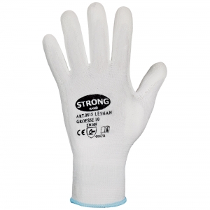 F-STRONGHAND-Handschutz, Schnittschutz, Arbeitshandschuhe, *LESHAN*, Pkg.a`12, weiß