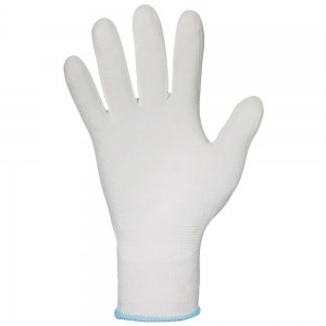 F-STRONGHAND-Handschutz, Schnittschutz, Arbeitshandschuhe, *LESHAN*, Pkg.a`12, weiß