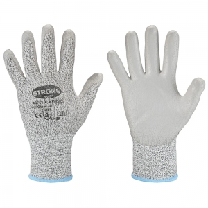 F-STRONGHAND-Handschutz, Schnittschutz, Arbeitshandschuhe, *WENZHOU*, Pkg.a`12, grau