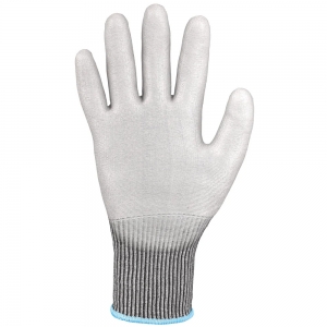 F-OPTIFLEX-Handschutz, Schnittschutz-Arbeitshandschuhe, *SOFT CUT 3*, grau/grau