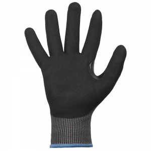 F-OPTIFLEX-Handschutz, Schnittschutz-Nylon-Arbeitshandschuhe, *FRESNO*, grau/schwarz