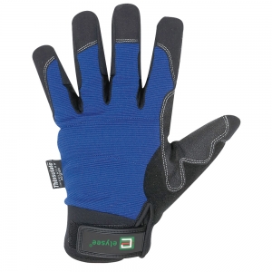 F-ELYSEE-Handschutz, Mechanicals, Arbeitshandschuhe, *FREEZER*, Pkg.a`12, schwarz/blau