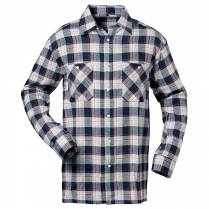 F-CRAFTLAND-Flanell-Hemd, *OHIO*, 105 cm, marine/hellblau/rot kariert