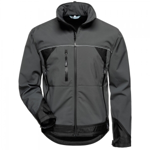 F-ELYSEE-Kälteschutz, Softshell-Jacke, *BETA*, grau/schwarz