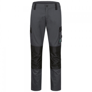 F-FELDTMANN-Workwear, Bundhose, Stretch, ALMADA, grau/schwarz
