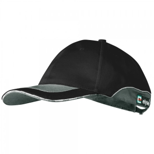 F-ELYSEE-Workwear, Caps, *TILL*, schwarz/grau abgesetzt