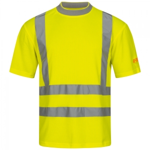 F-SAFESTYLE-Warnschutz, Warnschutz-T-Shirt, *STEVEN*, 185g/m², fluoreszierend gelb