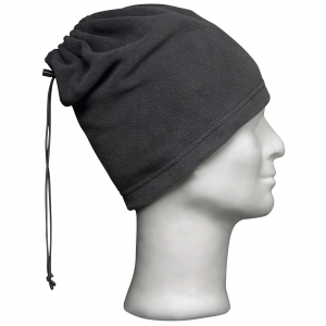 F-CRAFTLAND-Kälteschutz, Fleece-Schal, *ELIAS*, 260g/m², schwarz
