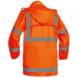 F-SAFESTYLE-Warnschutz, Warnschutz-Regenjacke, *NILS*, fluoreszierend orange