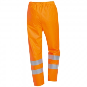 F-NORWAY-Warnschutz, Multinorm-PU-Regenbundhose, *TJARK*, fluoreszierend orange