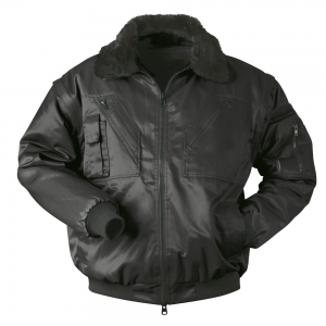 F-NORWAY-Pilotenjacke, *RONDANE*, 250g/m², schwarz