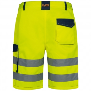 F-Warnschutz, Warnschutz-Shorts, *JESSEN*, gelb/marine