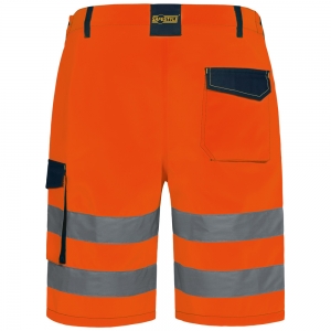 F-Warnschutz, Warnschutz-Shorts, *WALSRODE*, orange/marine