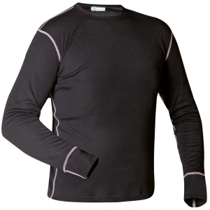 F-ELYSEE-Workwear, Funktionsunterwäsche-Set, *DELPHI*, 170g/m², schwarz