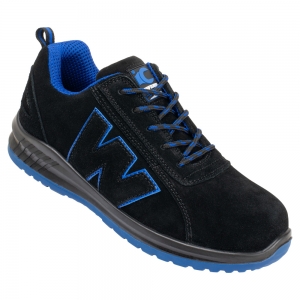 F-WIC-Fußschutz, Sicherheitshalbschuhe, *MARLOW*, schwarz/blau