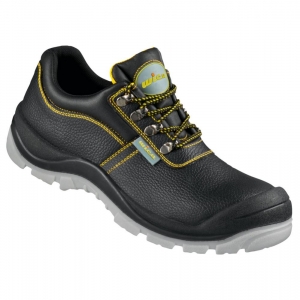 F-WIC-Fußschutz, Sicherheitshalbschuhe, *LAGO ÜK*, schwarz/gelb abgesetzt