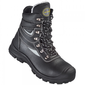 F-WIC-Fußschutz, Sicherheits-Winterschnürstiefel, *COSWIG ÜK*, schwarz