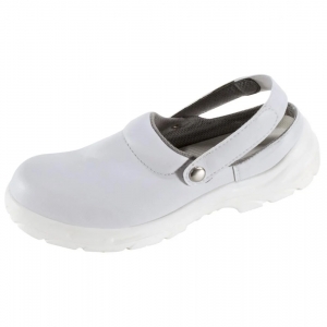 F-BASIC-LINE-Fußschutz, Clogs, *ORTONA*, weiß
