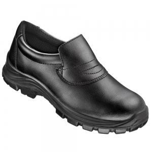 F-S2-Feldtmann-Fußschutz, Sicherheitsslipper, *ATELLA*, schwarz