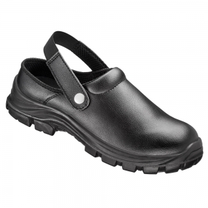 F-Feldtmann-Fußschutz, Clogs, *SERINO*, schwarz