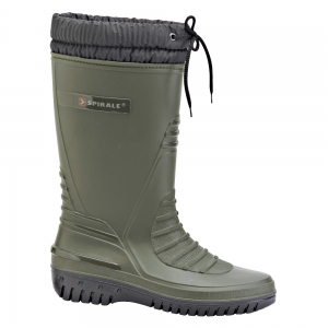 F-SPIRALE-Fußschutz, PVC-Winterstiefel, Gummistiefel, *HAMMERFEST*,  grün
