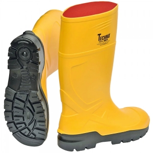 F-S5-CRAFTLAND-Fußschutz, PU-Stiefel, *RÖNNE*,  gelb