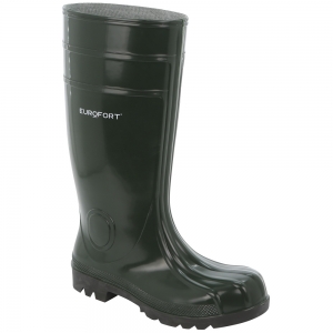 F-S5-EUROMAX-Fußschutz, PVC/Nitril-Stiefel, Gummistiefel, *LANDWIRT*, grün