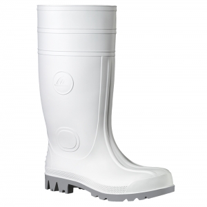 F-S4-EUROMAX-Fußschutz, PVC/Nitril-Stiefel, Gummistiefel, *WHITEMASTER*, weiß