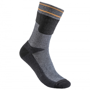 F-FELDTMANN-Workwear, Funktionssocken, *DIBBERSEN*, schwarz/grau