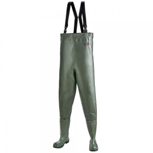 F-NORWAY-Nässeschutz, Premium-Wathose, 600g/m², olivgrün
