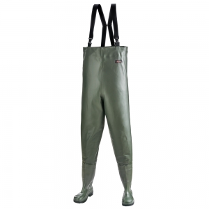 F-NORWAY-Nässeschutz, Premium-Wathose, 600g/m², olivgrün