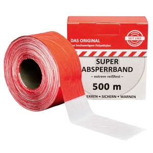 F-Feldtmann-Betriebsbedarf, Absperrband, 500 m, 80 mm
