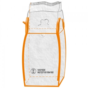 F-Feldtmann-Betriebsbedarf, Big-Bag, UN Gefahrgut, 13H3Y, SF 6:1, mit Inliner und Schürze, 90 x 90 x 110 cm, Tragkraft: 1000 KG