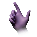 AMPRI-Einwegschutz, Einweg-Nitril-Untersuchungs-Handschuhe, Einmalhandschuhe, STYLE BERRY, puderfrei, lila, VE = 10 Pkg. á 100 Stück